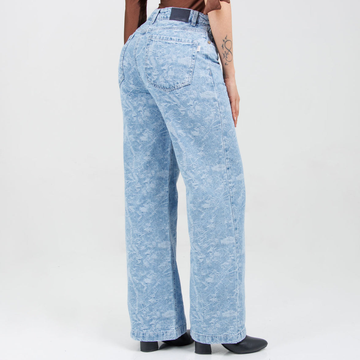 Jean wide Leg Ax-3102 Rigido