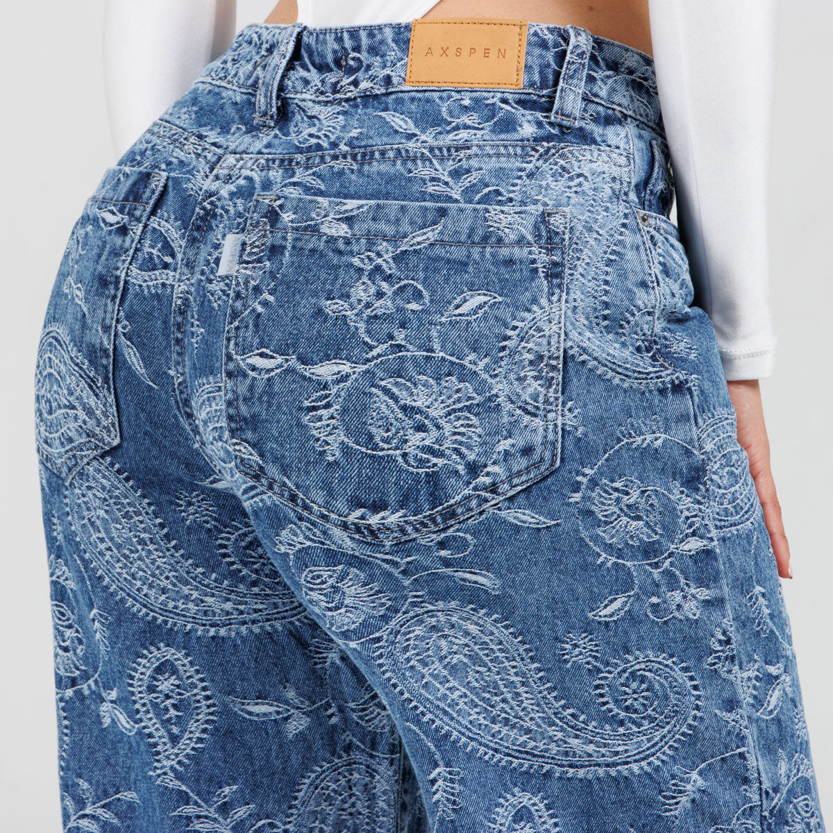 Jean Wide Leg Ax-3108 Rigido