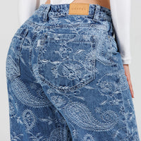 Jean Wide Leg Ax-3108 Rigido