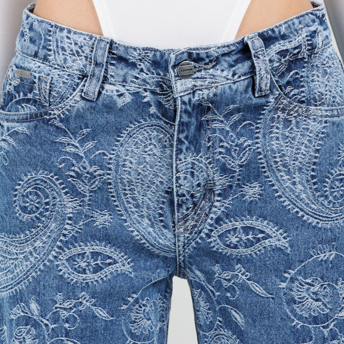 Jean Wide Leg Ax-3108 Rigido