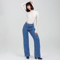 Jean Wide Leg ax-3147 Rigido