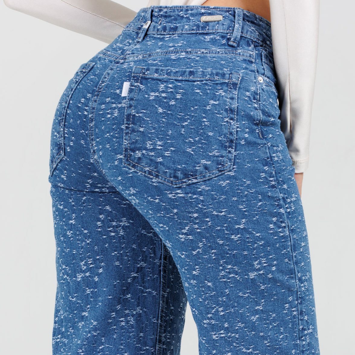 Jean Wide Leg ax-3147 Rigido