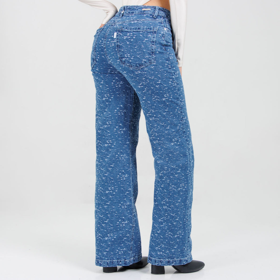 Jean Wide Leg ax-3147 Rigido