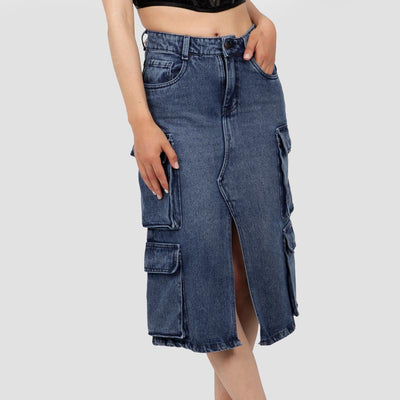 Falda Denim B-1711