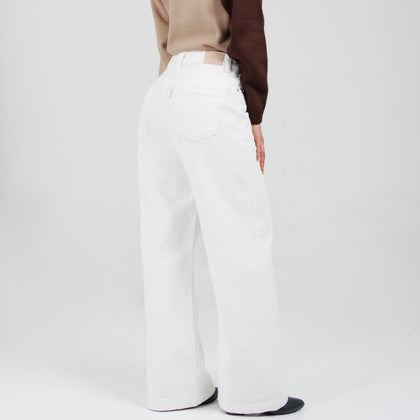 Jean Wide Leg Marfil ax-3150 Rigido Premium