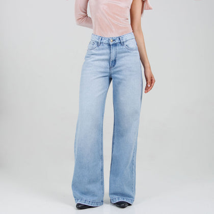 Jean Wide Leg Ax-3100 Rigido