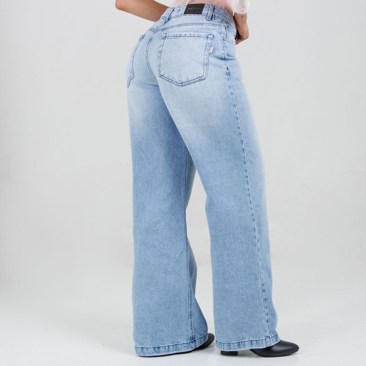 Jean Wide Leg Ax-3100 Rigido