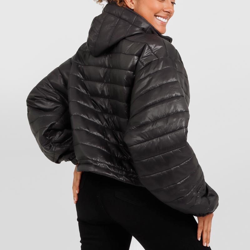 CHAQUETA EFECTO CUERO DAMA B1755