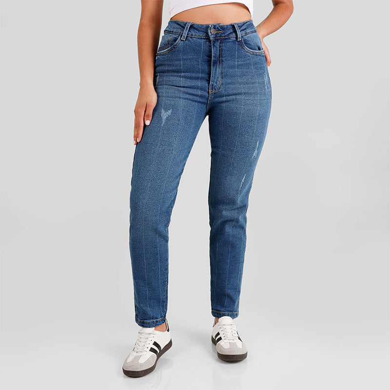 Jeans de dama MOM FIT 2597