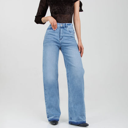 Jean Wide Leg Ax-3117 LIcrado