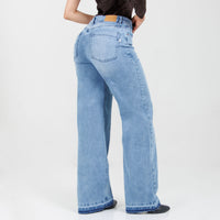 Jean Wide Leg Ax-3117 LIcrado