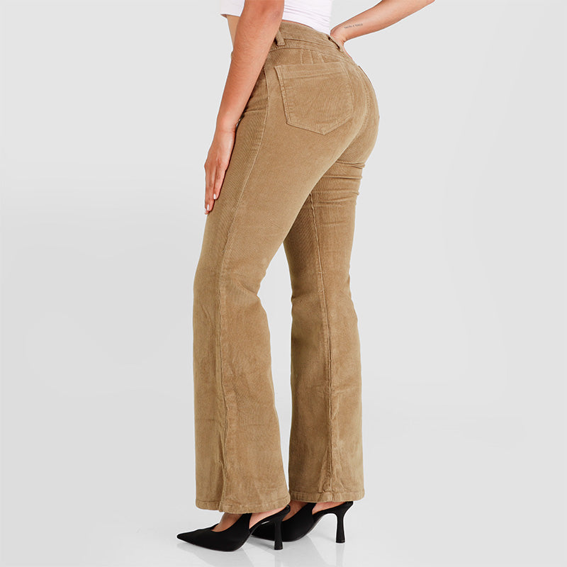 Flare de  Pana 2559 Taupe