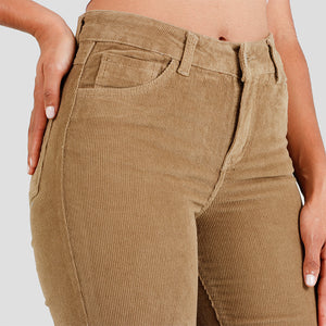 Flare de  Pana 2559 Taupe