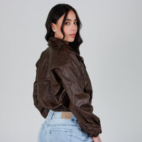 Cazadora Efecto piel CH150