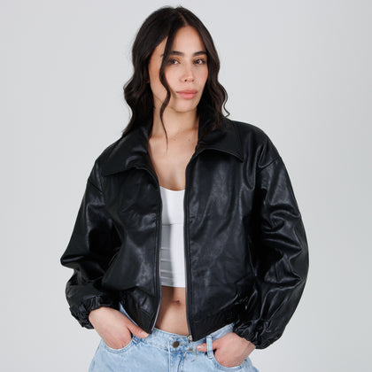 Cazadora Efecto piel CH150