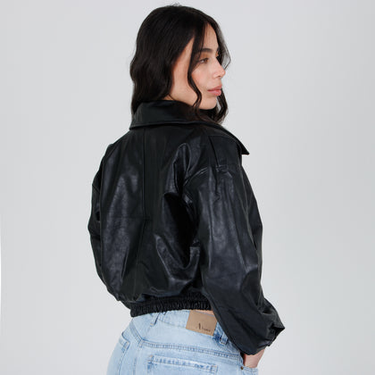 Cazadora Efecto piel CH150