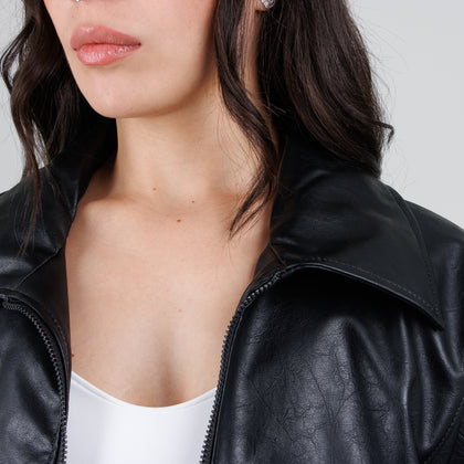 Cazadora Efecto piel CH150