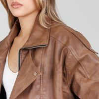 Cazadora Efecto Píel CH209