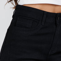 Jean Axspen Mom Fit Slim  Ax-2876 Negro