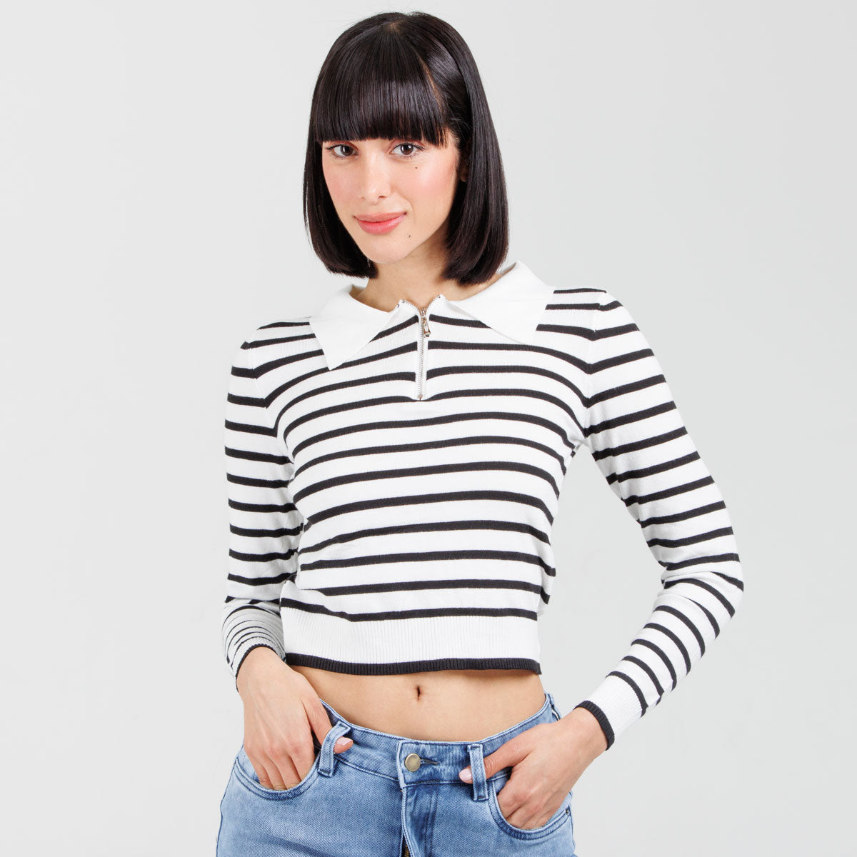 Buzo Tejido Axspen BZ70 cuello polo