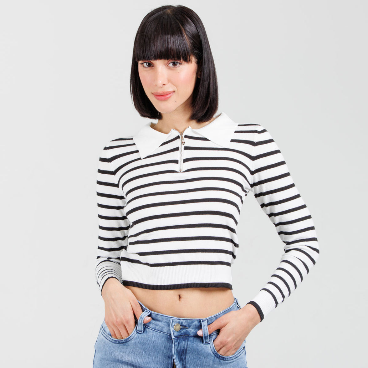 Buzo Tejido Axspen BZ70 cuello polo