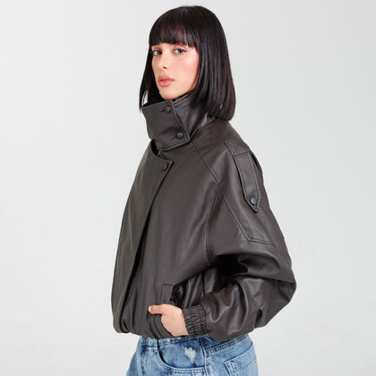 Cazadora Efecto piel CH150