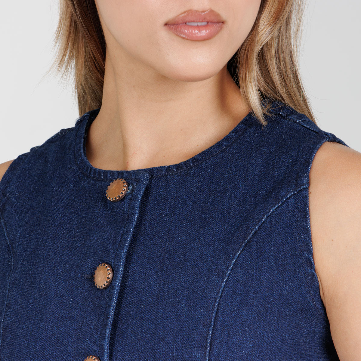 Chaleco Denim Axspen B1837