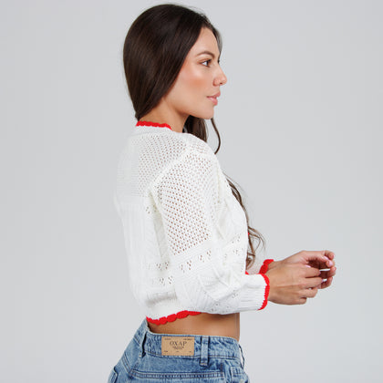 Buzo Tejido Dama BDZ103