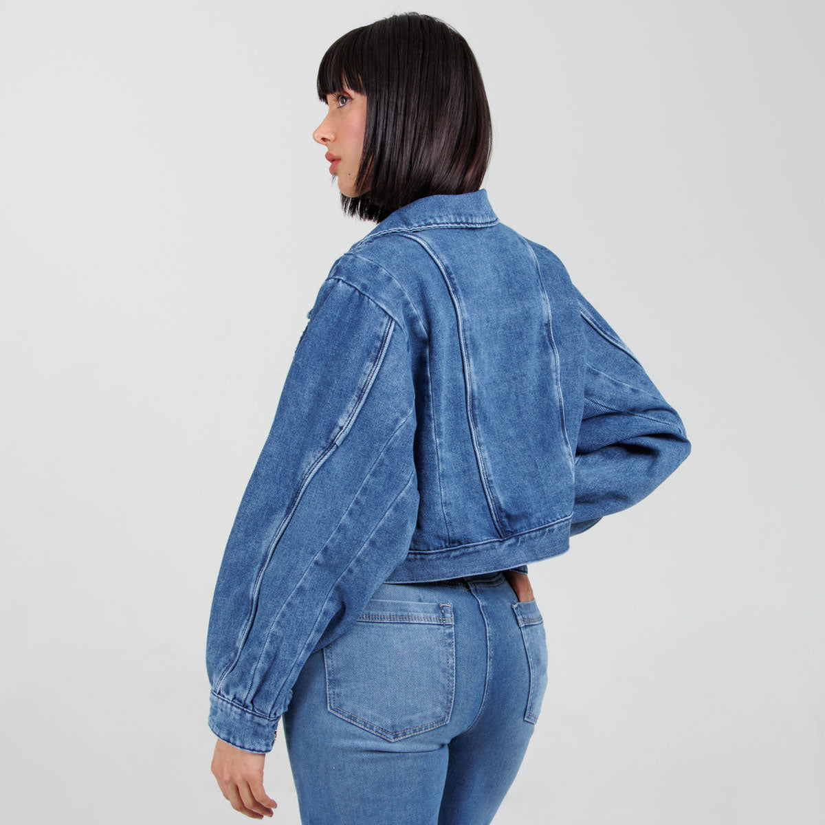 Cazadora denim b1938