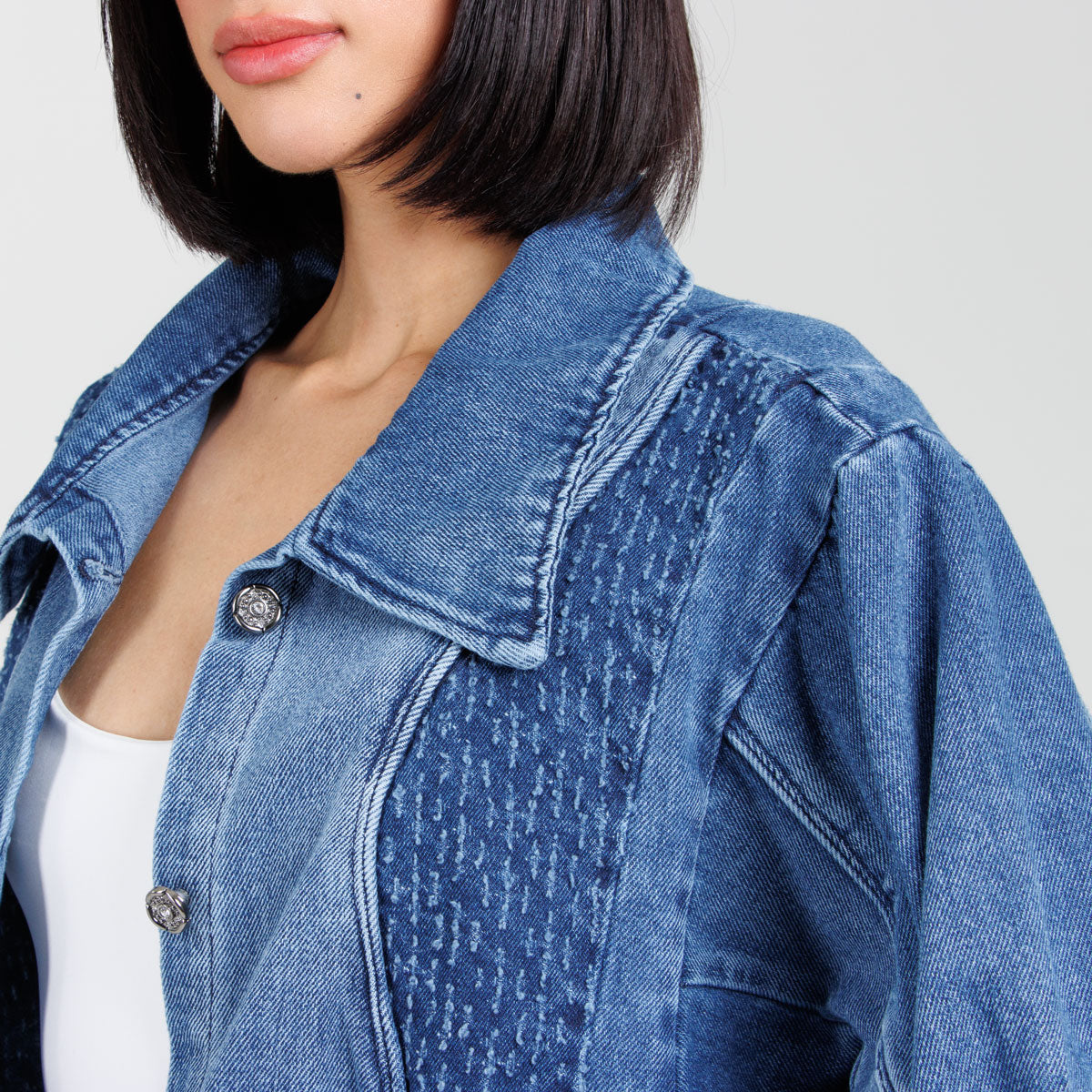Cazadora denim b1938