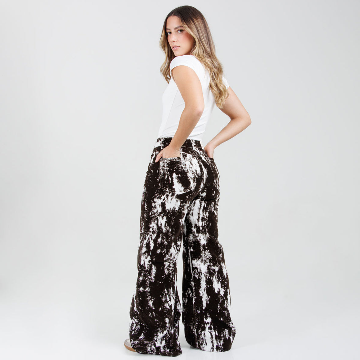 Pantalón Wide Leg Ax-3143 Preimum Horma reducida