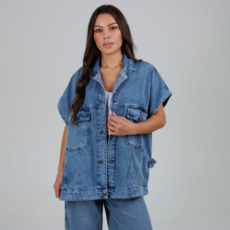 Poncho Denim B1809
