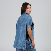 Poncho Denim B1809