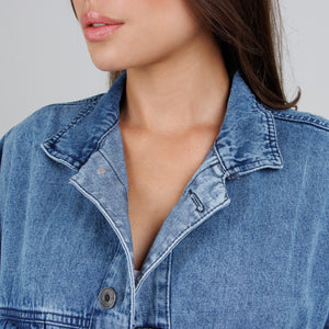 Poncho Denim B1809