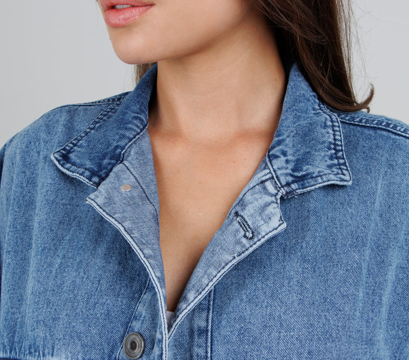 Poncho Denim B1809
