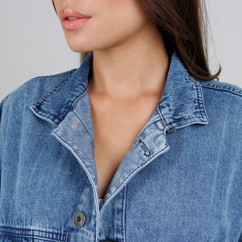 Poncho Denim B1809
