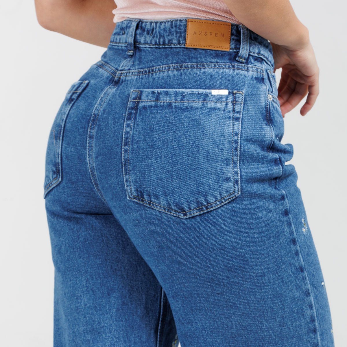 Jean Wide Leg Rigido Ax-3120  Premium
