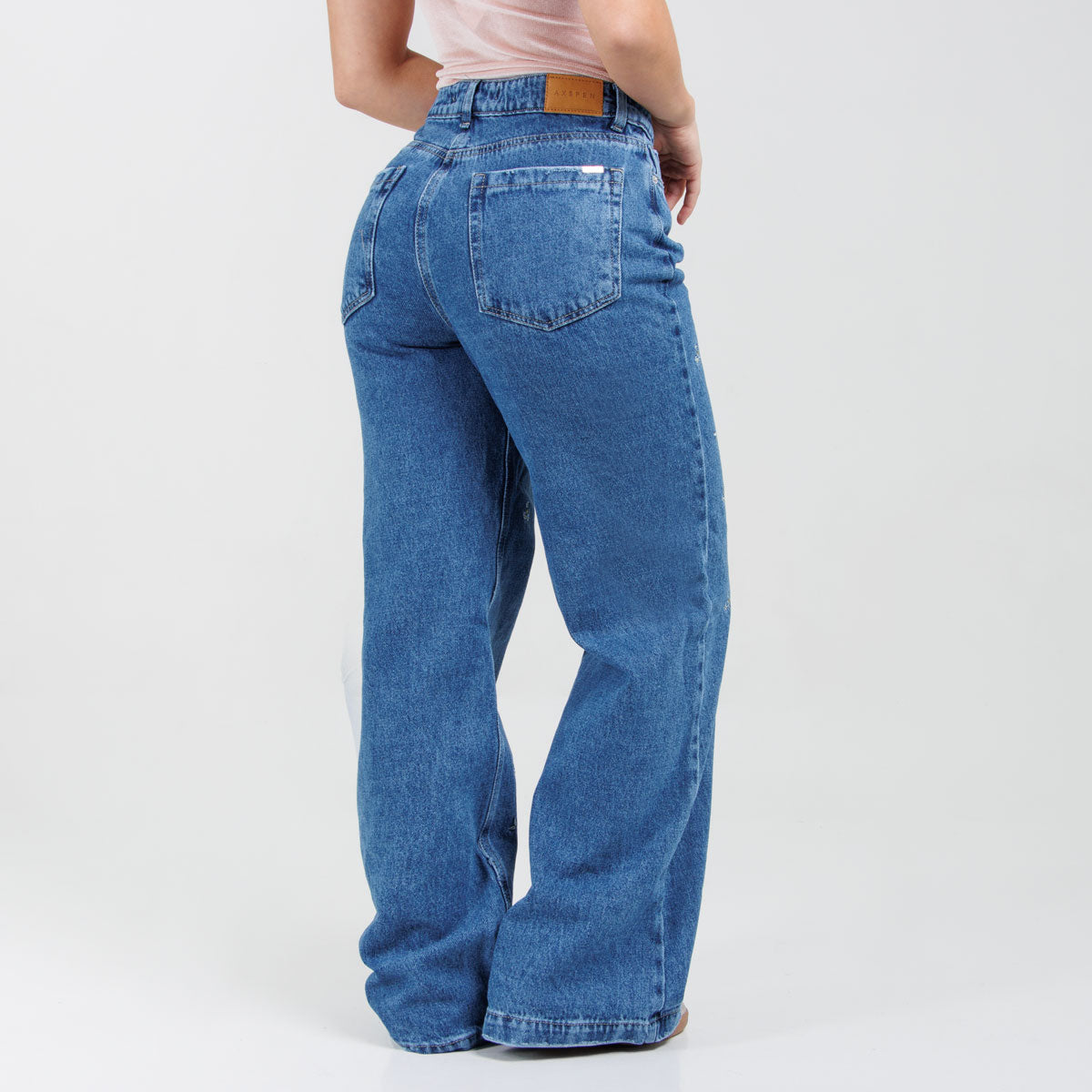 Jean Wide Leg Rigido Ax-3120  Premium