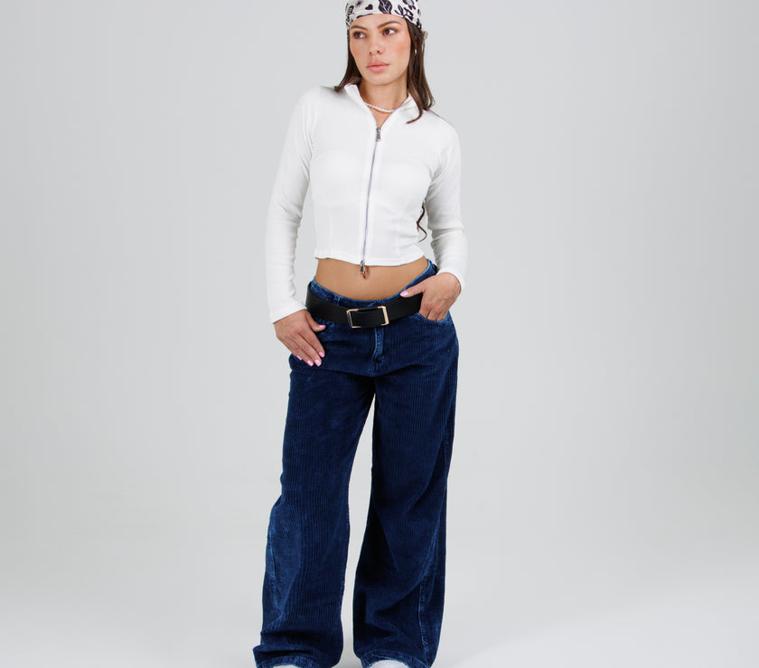 Pantalón en Pana Wide Leg Ax-2725