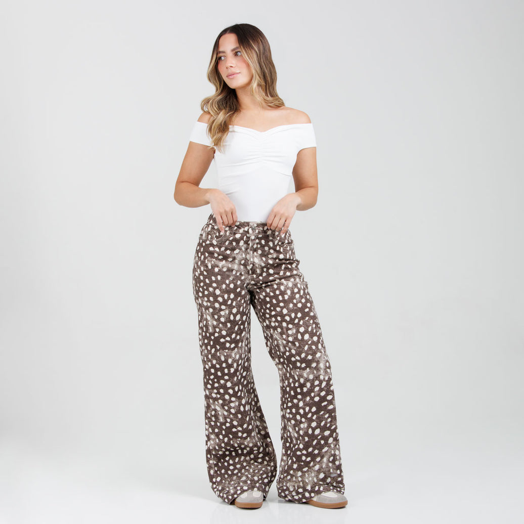 Jean Wide Leg Premium ax-3148 Licrado