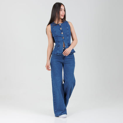 Jean Wide Leg Axspen OX-2952