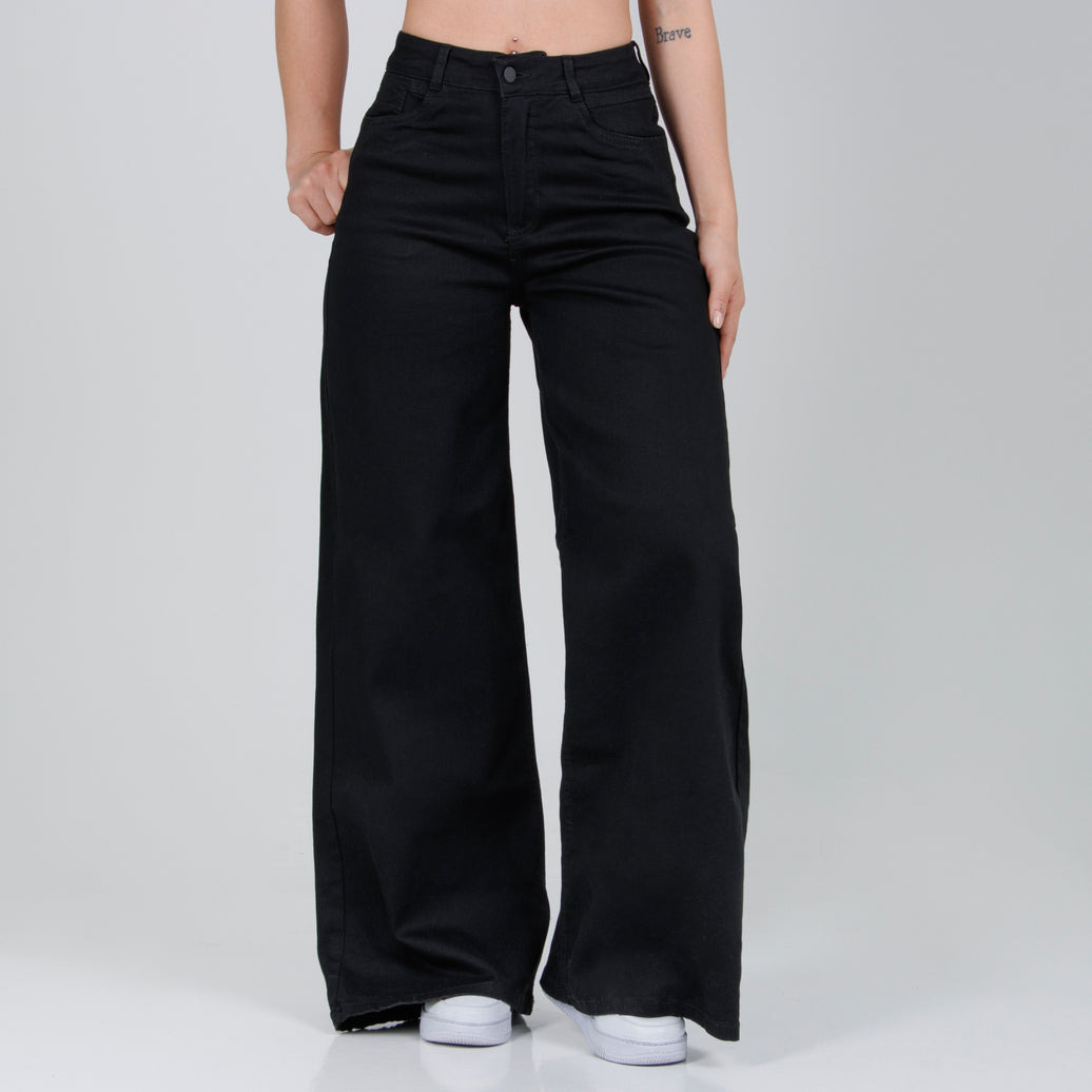 Jean Axspen Wide leg Ax-2879 Negro