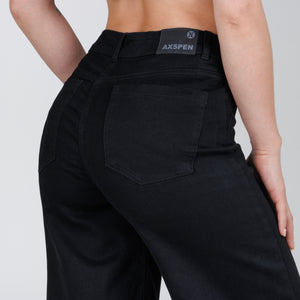 Jean Axspen Wide leg Ax-2879 Negro