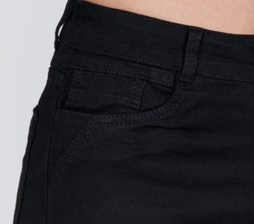 Jean Axspen Wide leg Ax-2879 Negro