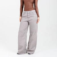Jean Wide Leg Gris Ax-3153 Rigido