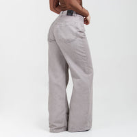 Jean Wide Leg Gris Ax-3153 Rigido