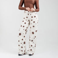 Jean Wide Leg Beige Ax-3176 Licrado Premium