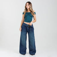 Jean Wide Leg Ax-3122 Rigido