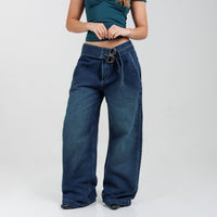 Jean Wide Leg Ax-3122 Rigido