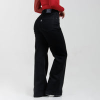 Jean Wde Leg Negro Ax-3158 Licrado